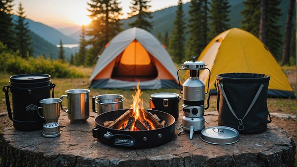 Équipement essentiel pour camper confortablement en nature
