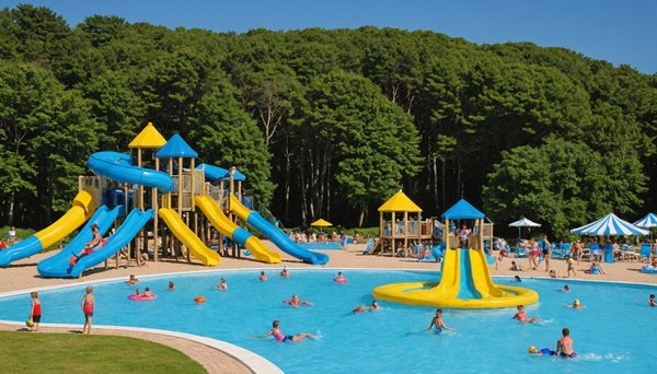 Meilleurs campings en bretagne avec parc aquatique blue caraïbes