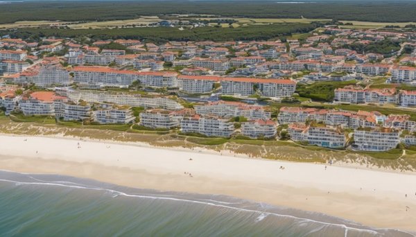 Les plus belles plages à biscarrosse avec slow village
