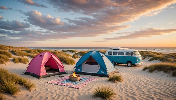 Top des destinations camping sur la côte atlantique